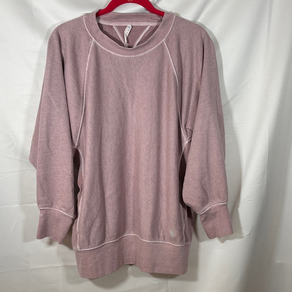 FP Movement by Free People SZ M Women's Pink Sweater